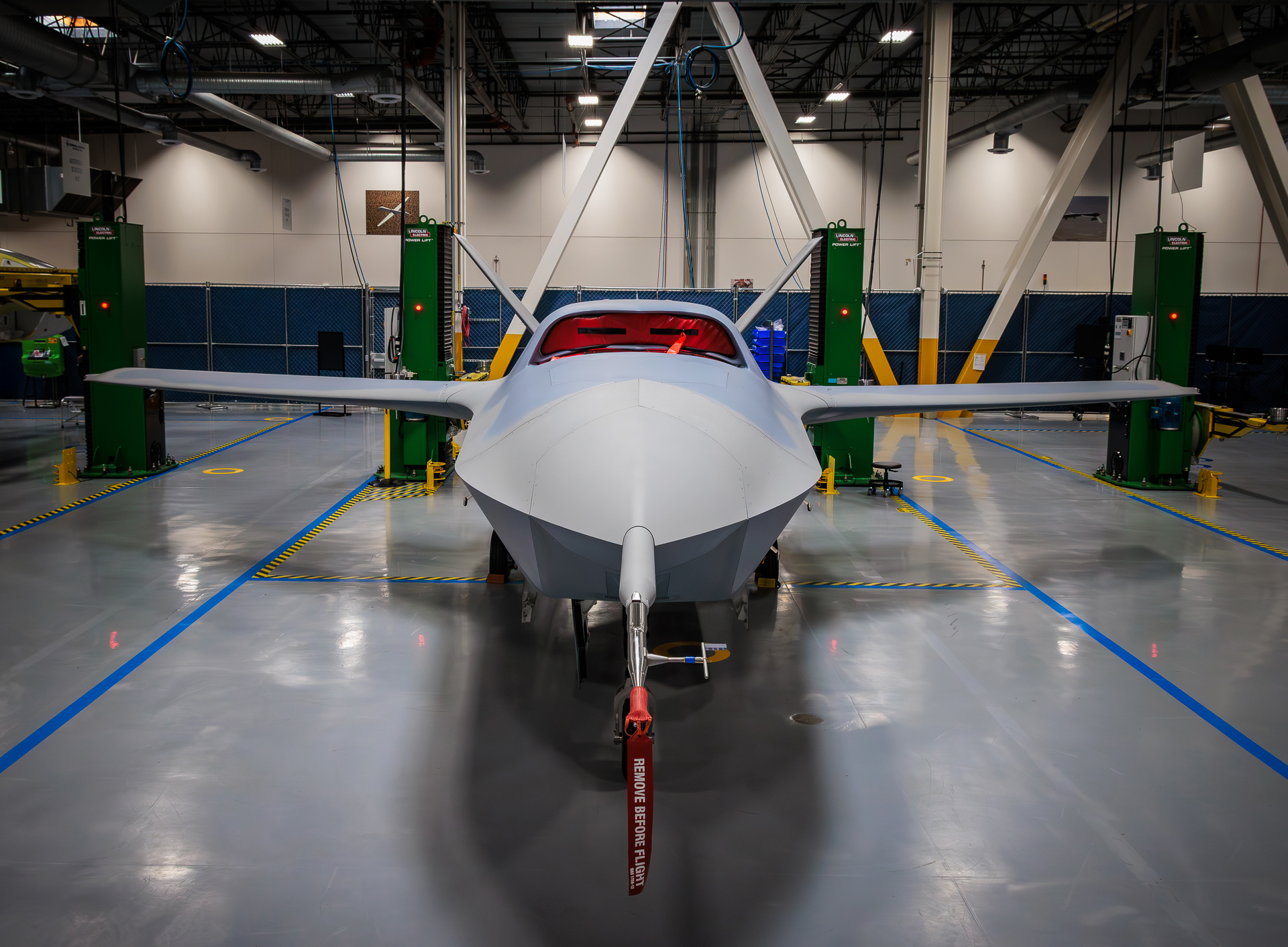 A YFQ-42A production representative test vehicle at Poway, California