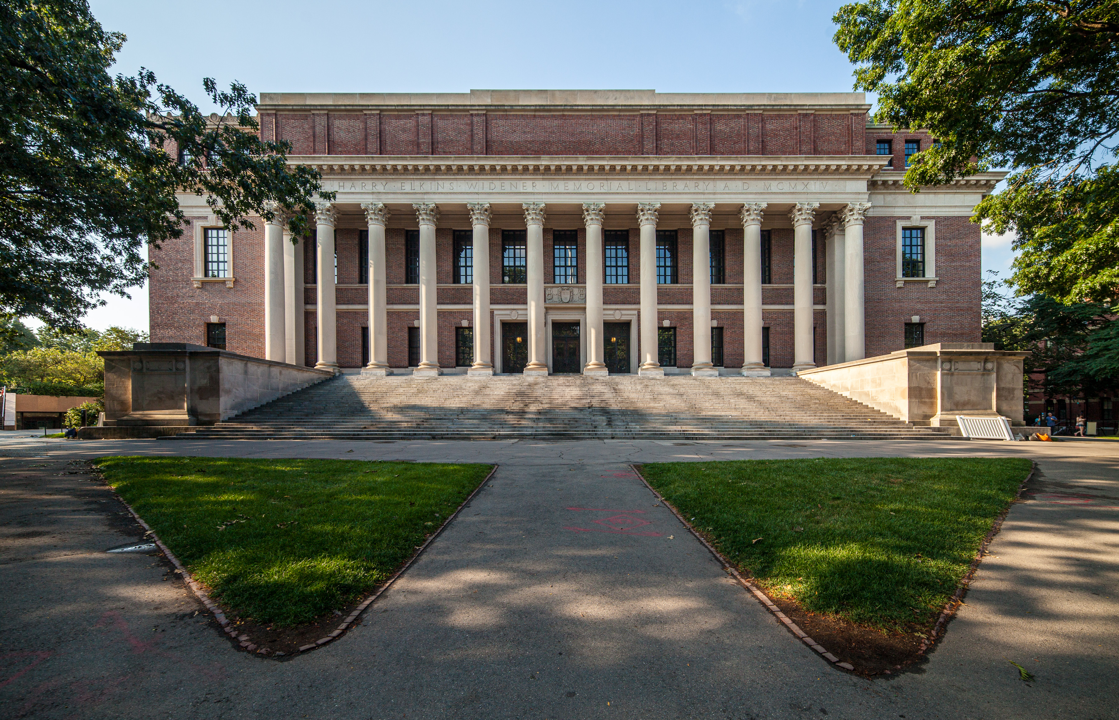 Widener Library at Harvard University