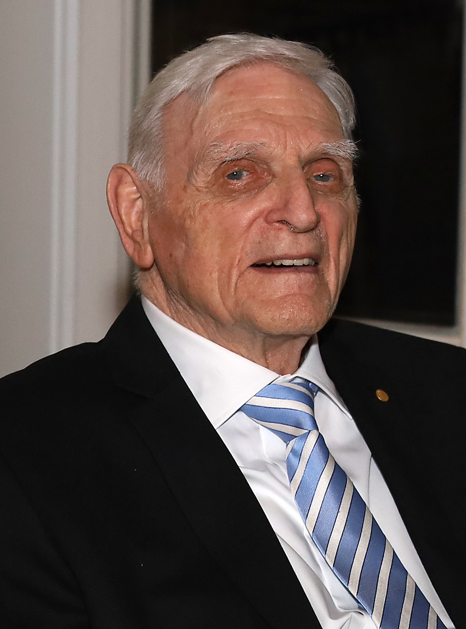 John B. Goodenough in Stockholm during Nobel Week, December 2019