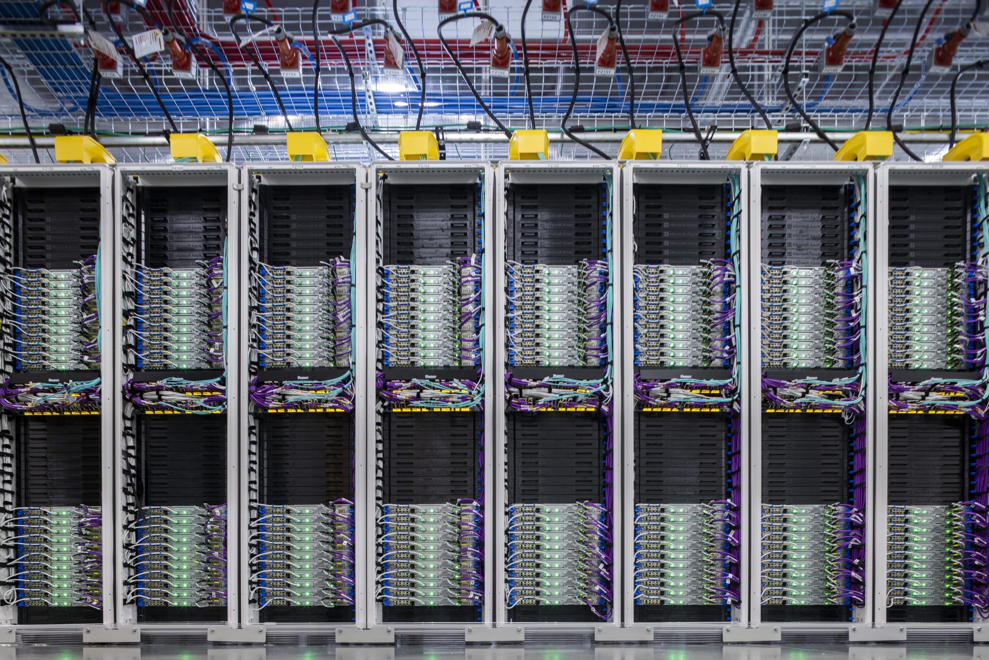 Microsoft Azure Cobalt 100 hardware in a datacenter